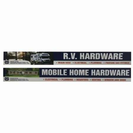 UNITED STATES HDW MFG/U S HARDWARE RV And Mobile HomePOP KIT SP6X48